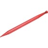 Loader tine, straight, round section 50x820mm, pointed tip with M28x1.5mm nut, red, SHW