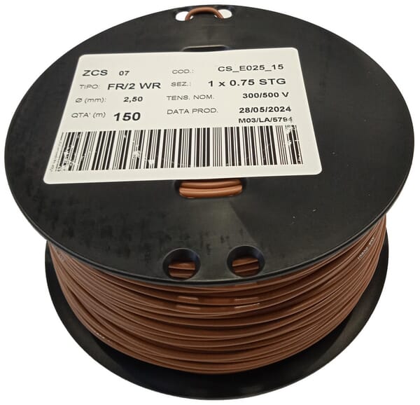 Câble périmétrique 1 x 0,75 STG 150m — réf. CSE02515