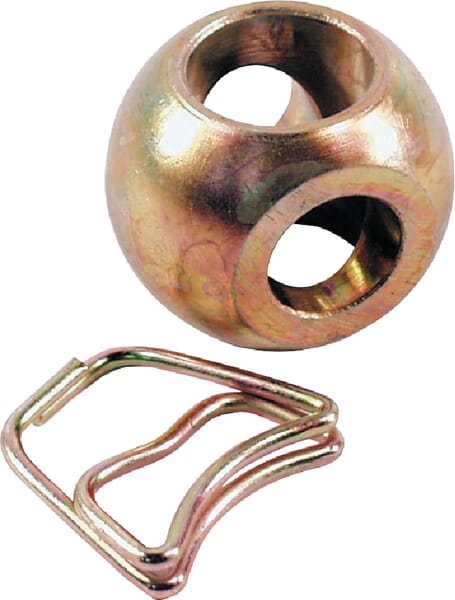 Boule d’attelage inférieure double spéciale, Cat.2/1/2 Ø22.0-28.5/56x44.5mm · réf. Z902201