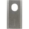 Mower blade LH/RH 93x50x4mm oval bore 24.0x20.0mm Suitable for Kongskilde JF/Stoll 25 pack