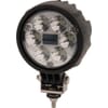 Work light LED, 24W, 1500lm, round, 10/30V, Ø 117mm Deutsch plug, Spot beam, 6 LED's, Kramp