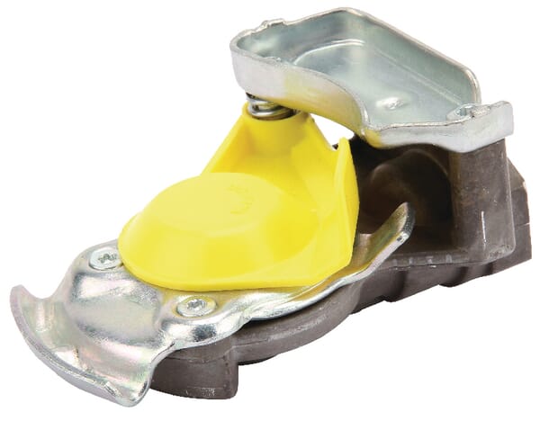 Tête d'attelage ouverte M22x1.5 jaune · réf. 4522000120