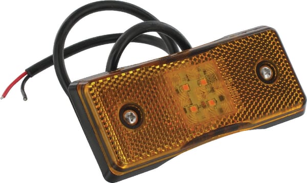 Feu de gabarit LED rectangle orange — réf. L4601LDV