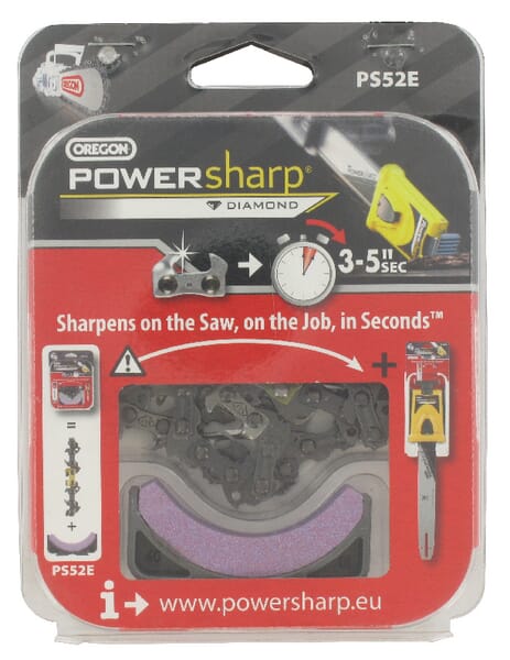 Chaîne de tronçonneuse 3/8" 1,3mm 52 DL demi-ciseau Powersharp Boite Oregon · réf. PS52E