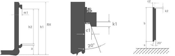 Bâti pour fourche de chargeur 1200/1500kg vue 4