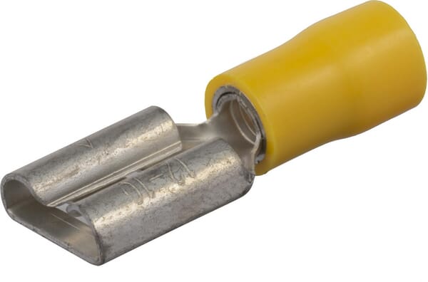 Cosse Jaune Femelle 9.5mm (x50) · réf. VLC2463