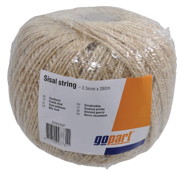 Sisalový provaz 2,5 mm x 60 m