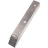 Cultivator point 230x35x30mm, hardened, flat, 2 hole, suitable for Duro
