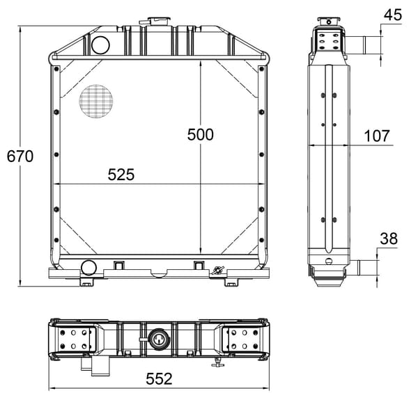 Radiateur vue 4