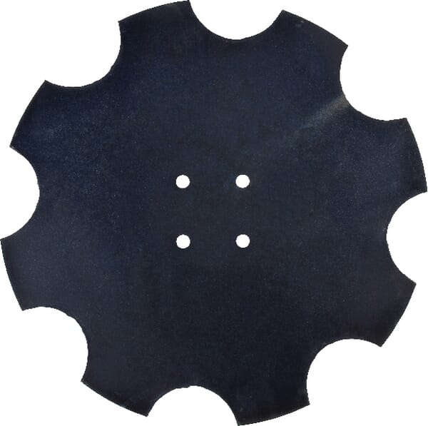 Disque de herse crénelé 400x4 LK86 — réf. HD401486KR