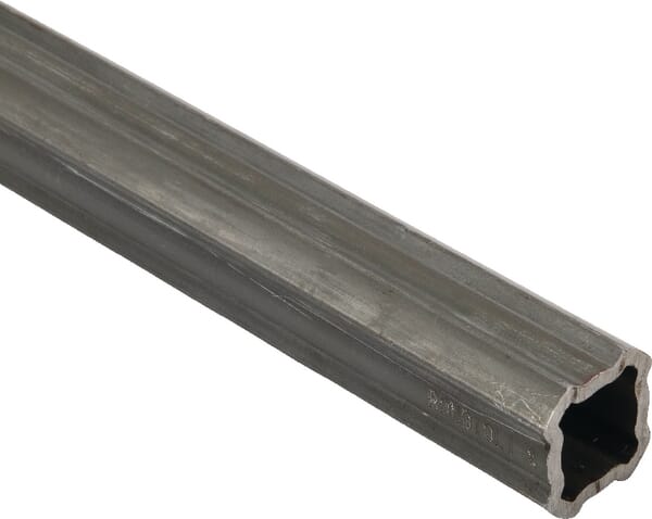 Tube profilé SFT S1 intérieur, quadrilobe, diamètre 30,8 x 24,8 x 3 mm, L : 1 000 mm · réf. 122161000R06