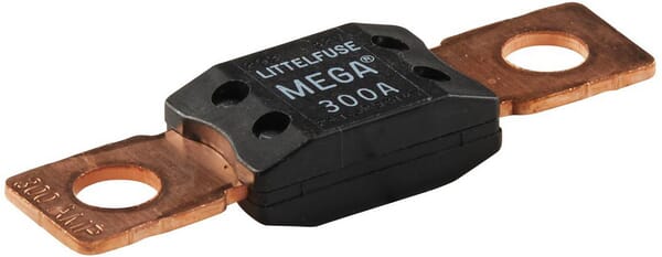 Fusible méga 300A longueur 68,6mm gris Hella · réf. 8JS742902071
