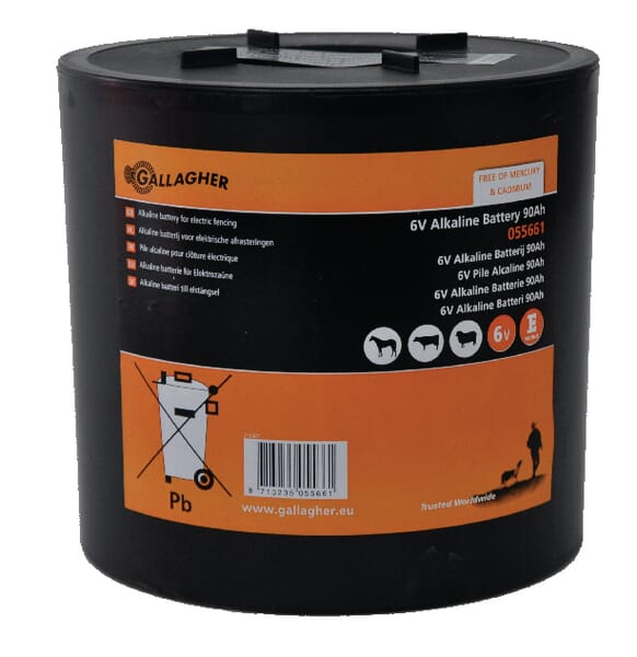 Pile ronde 6 volts 90Ah · réf. 055661GAL