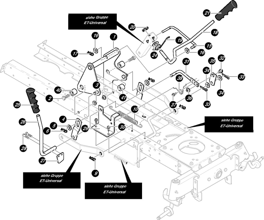 Řezný nástroj - zvedací souprava pro Murray typ 40371X50A