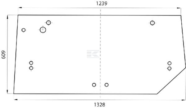 Vitre arrière vue 3