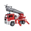 U02771 camion pompieri MAN con scala, luci e suoni