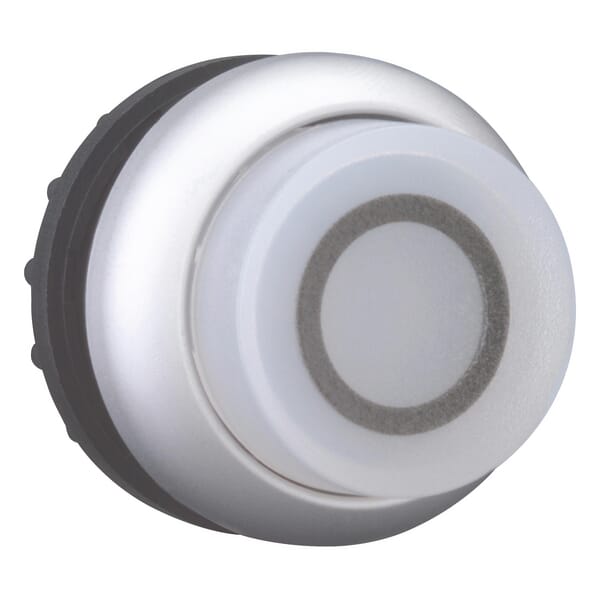 Bouton-pous. lumineux blanc 0 vue 2
