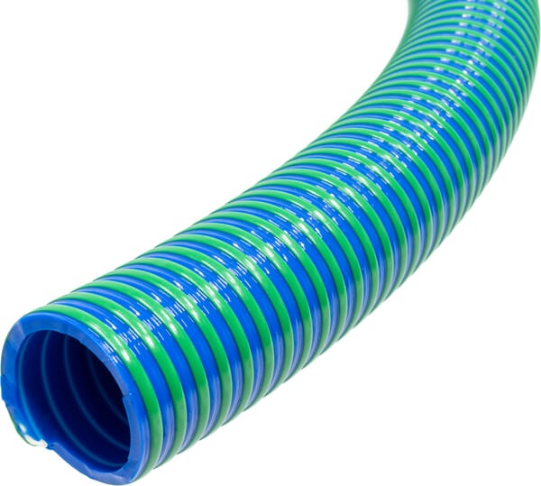 Sací a tlakové hadice z PVC modrá/zelená