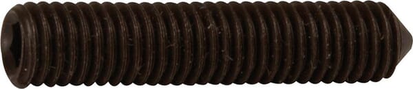 Vis sans tête six pans creux bout pointeau M5x16 noire — réf. 914516B