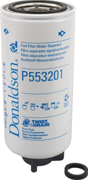 Filtre à carburant séparateur d'eau — réf. P553201