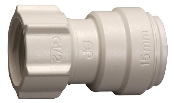 Connecteur femelle pour robinet 15 mm × 1⁄2″. · réf. 1614122018
