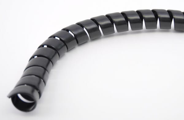 Spirálový chránič černý 34-44