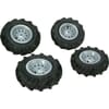 R40924 Set of pneumatic wheels (4 pcs.) silver
