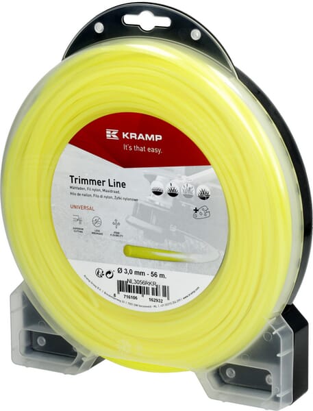 Fil de coupe Ø 2.4mm 45m rond jaune Kramp — réf. NL2445RKR