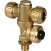 Brass threaded nozzle holder (excl. nozzle plates)