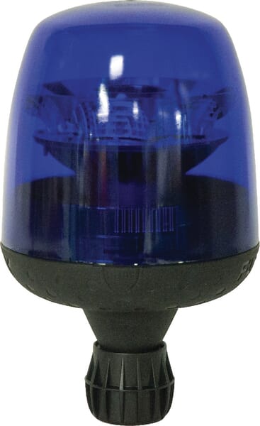Gyrophare LED bleu à éclat flexible · réf. LA81023