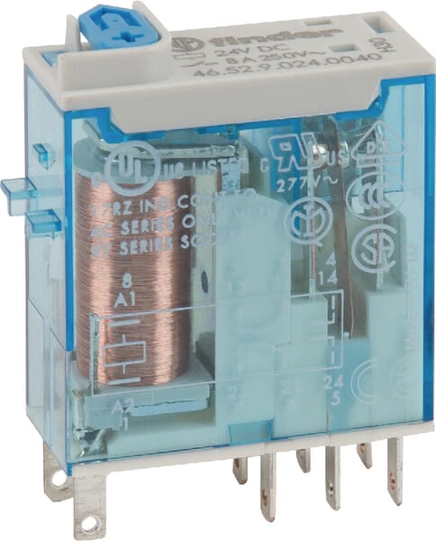 Relais 2W 8A 24V/CC · réf. 465290240040