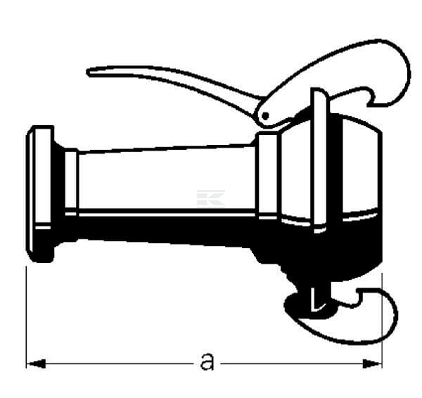 Raccord femelle 4"+Mâle 6" Bauer vue 2