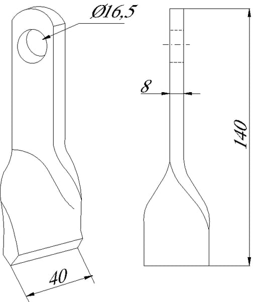 Fléau Nobili · réf. CK4330