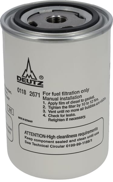 Filtre à carburant fileté — réf. 01182671