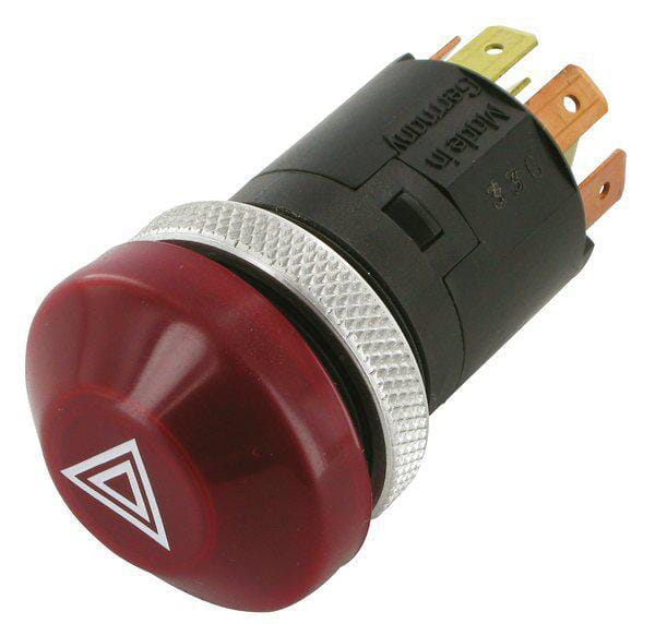 Interrupteur d'avertissement 12V · réf. 6HF003916011