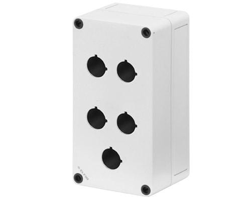 Boîtier touch. 5 hl 22 mm H=81 mm · réf. 080CS09188P5C