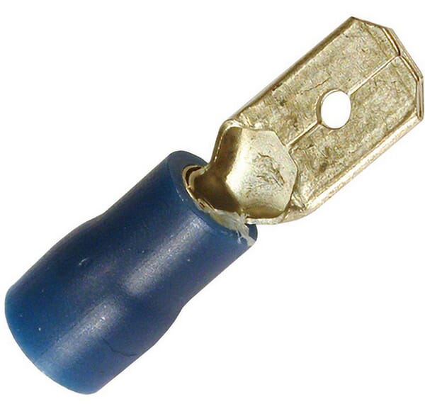 Cosse Male Plate Bleu 6.6Amp 6.4 mm (x50) · réf. VLC2414