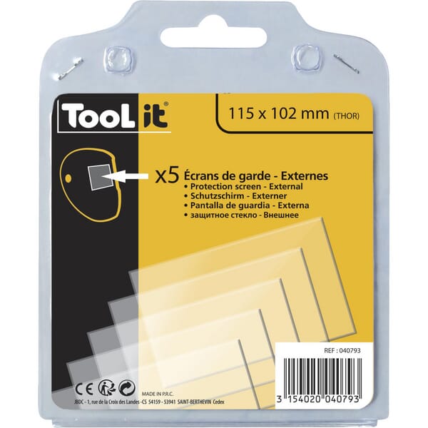 Ochranné sklo 115x102 vnější (5 ks)