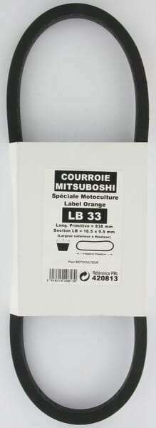 Courroie LB33 Mitsuboshi — réf. FGP420813