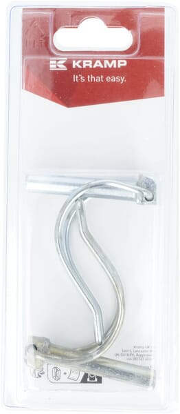 Goupille tubulaire 8 mm x 45 mm (2) — réf. KRLP845P02B