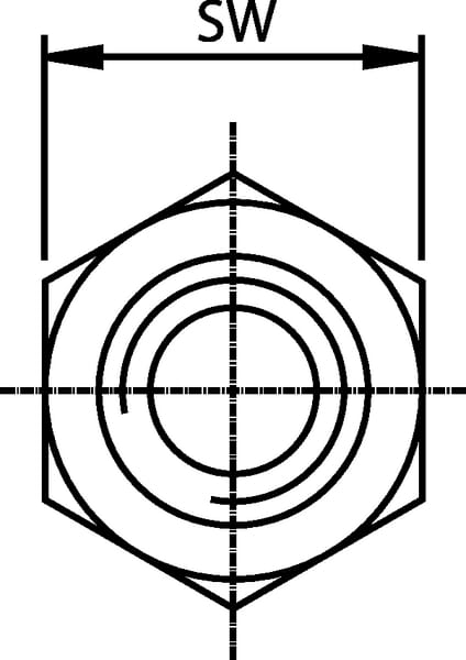 Boulon banjo BSP 1/4" vue 3