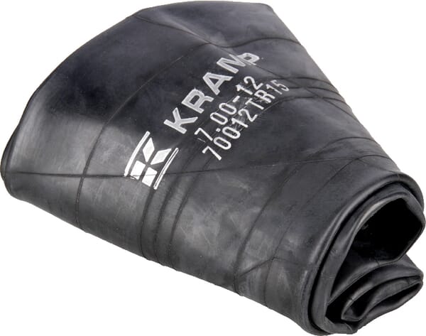 Chambre à air pour jante Ø 12", 7.00-12, valve droite TR15, Kramp — réf. 70012TR15