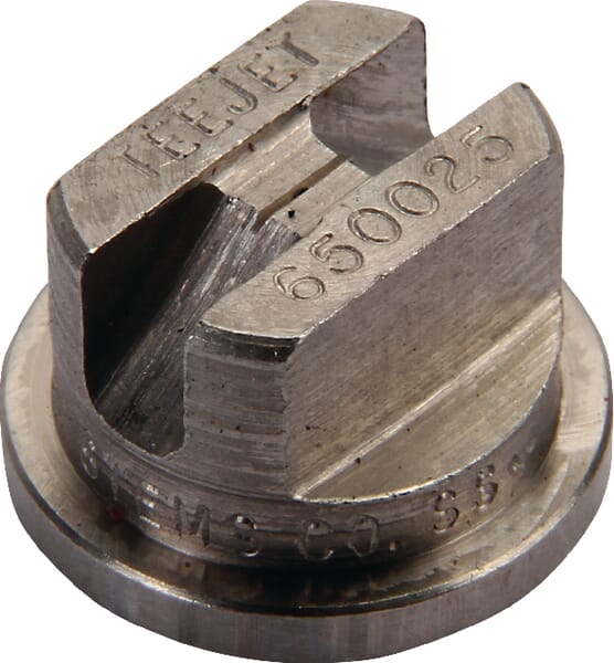 Buse de bordure TP 70° 25 dorée acier inoxydable TeeJet · réf. TP650025SS