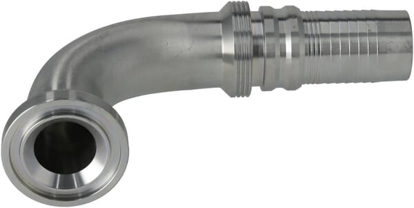 Raccord à sertir 4SH-DN32 avec flasque ø50,8 mm 90° · réf. SFLH322090G2
