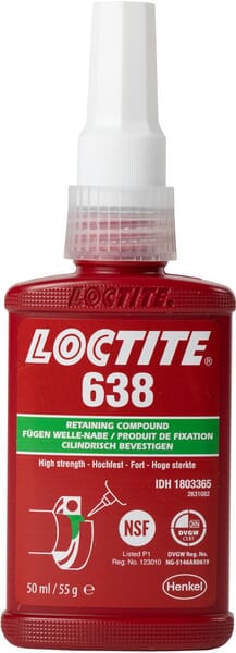 Colle pour roulement forte 638 - 50ml · réf. LC1803365