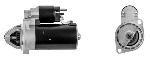 Démarreur 12 V 2,0 kW 9 dents, Mahle · réf. MS746