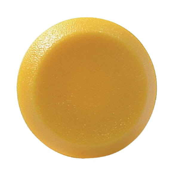 Interrupteur poussoir, round, jaune vue 2