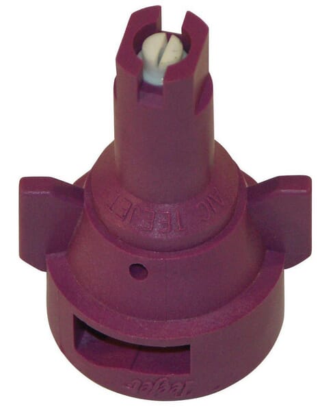 Buse à injection d'air AIC 110° 25 violet céramique TeeJet · réf. AIC110025VK