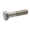 DIN 931 hexagonal screws, UNC 8.8 zinc-plated