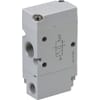 3/2-way pneumatic valve, bistable